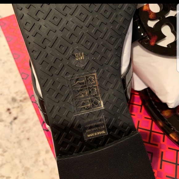 SOLD Tory Burch Miller Tortoise Shell Size 9 NIB - Picture 5 of 5